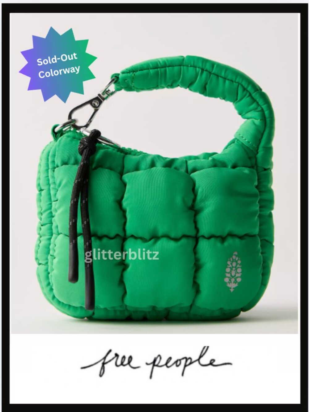 Free People Quilted Micro Pouch